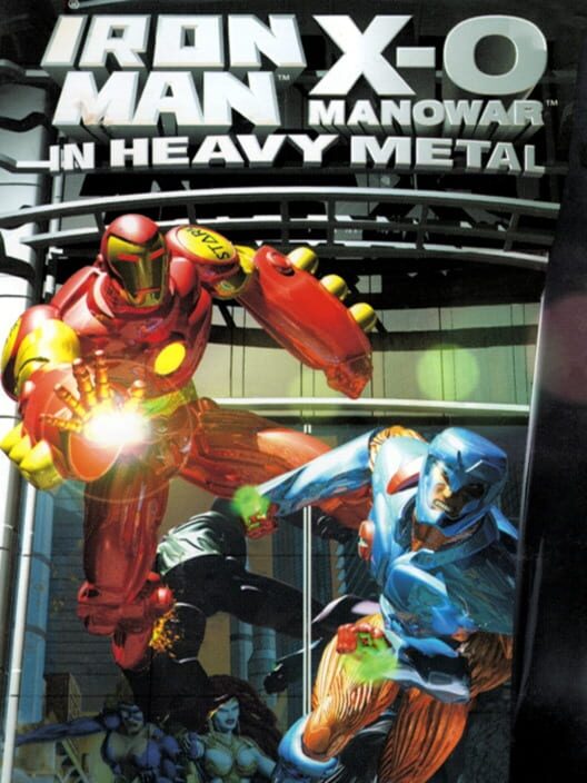 Jaquette de Iron Man and X-O Manowar in Heavy Metal