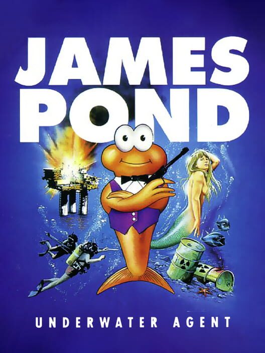 Jaquette de James Pond: Underwater Agent