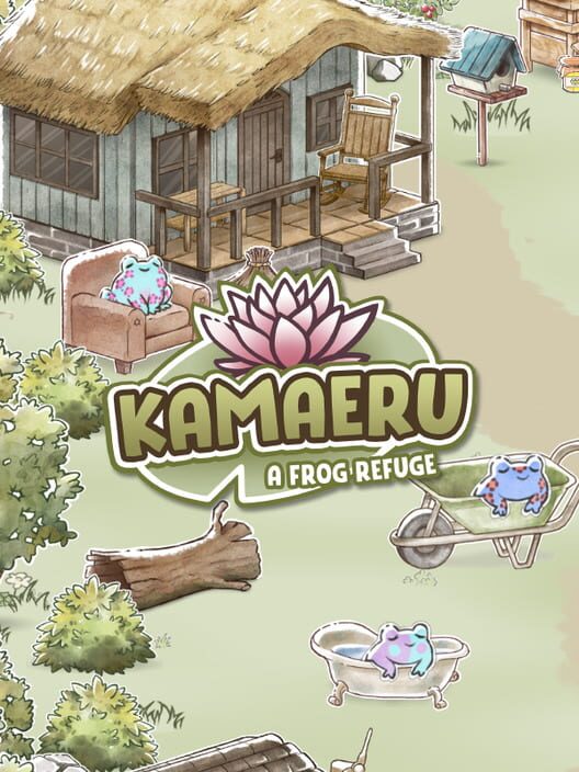 Jaquette de Kamaeru: A Frog Refuge