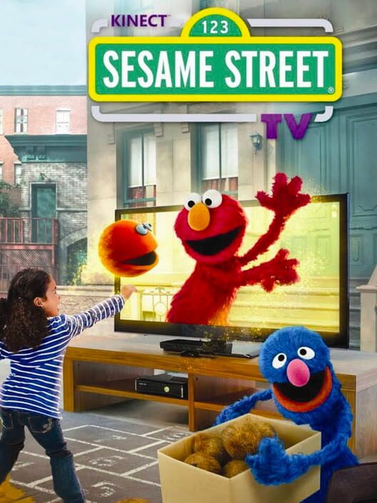 Jaquette de Kinect Sesame Street TV