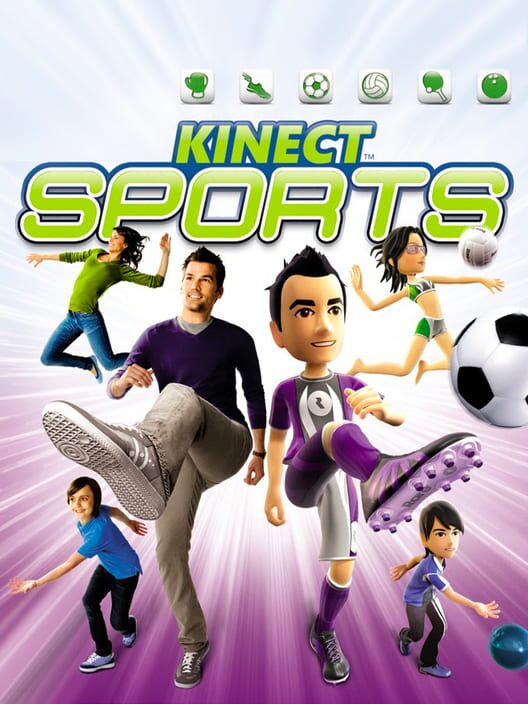 Jaquette de Kinect Sports