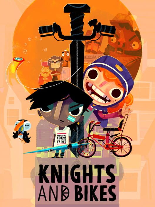Jaquette de Knights and Bikes