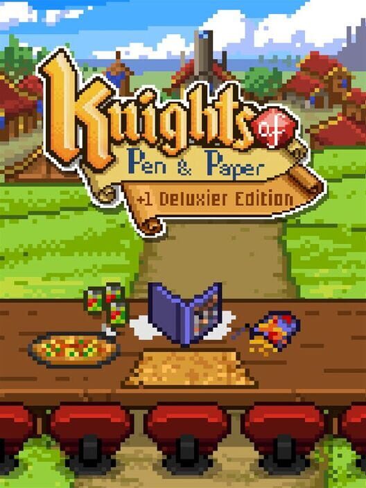 Jaquette de Knights of Pen & Paper: +1 Deluxier Edition