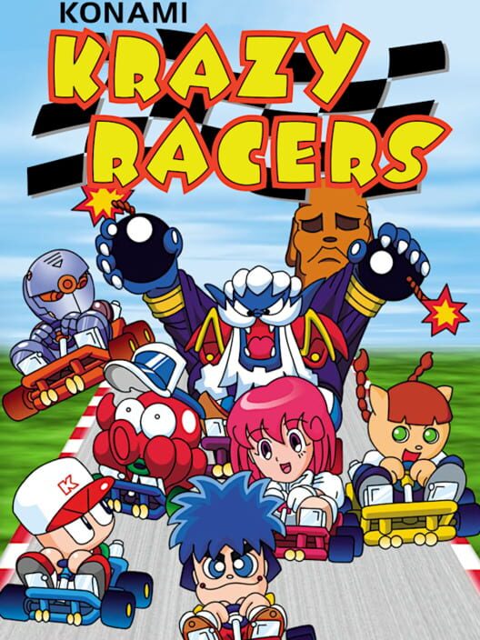 Jaquette de Konami Krazy Racers
