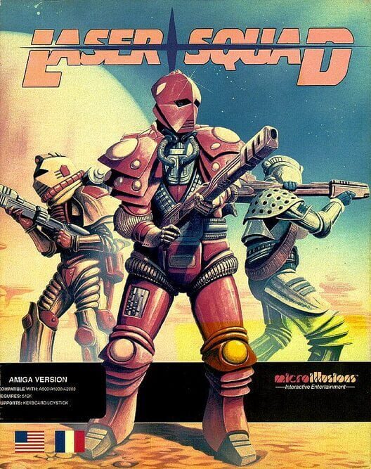Jaquette de Laser Squad