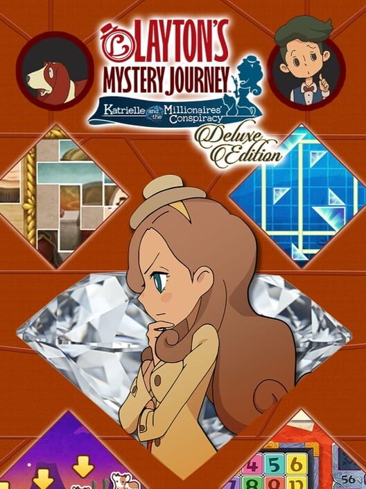 Jaquette de Layton's Mystery Journey: Katrielle and the Millionaires' Conspiracy - Deluxe Edition