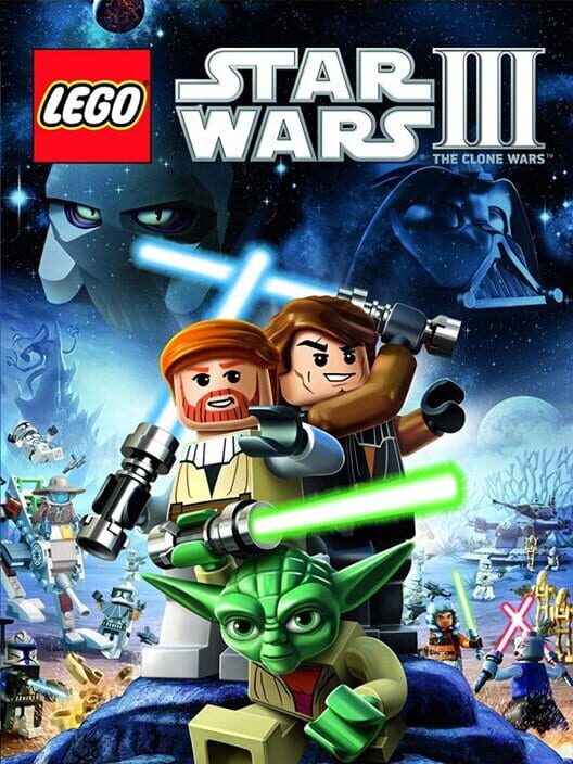 Carátula de LEGO Star Wars III: The Clone Wars