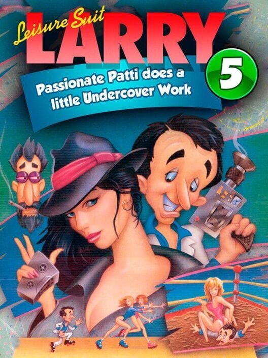 Carátula de Leisure Suit Larry 5: Passionate Patti Does a Little Undercover Work