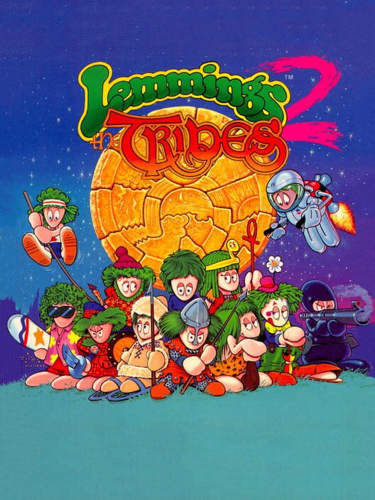 Carátula de Lemmings 2: The Tribes