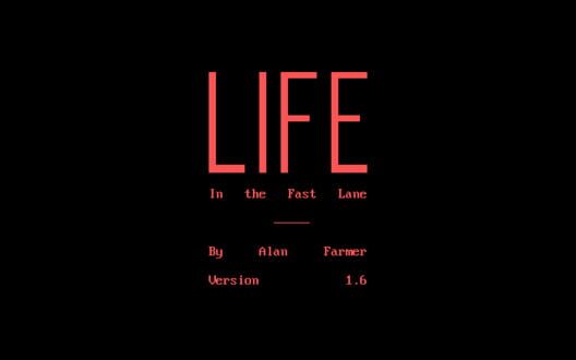 Jaquette de Life in the Fast Lane