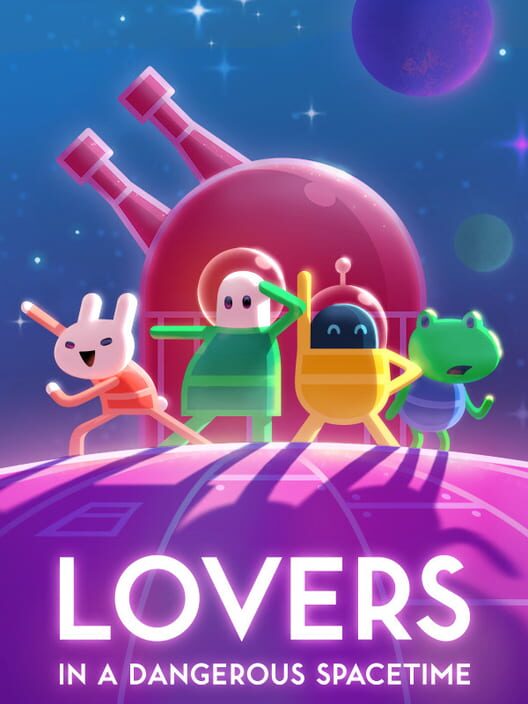 Carátula de Lovers in a Dangerous Spacetime