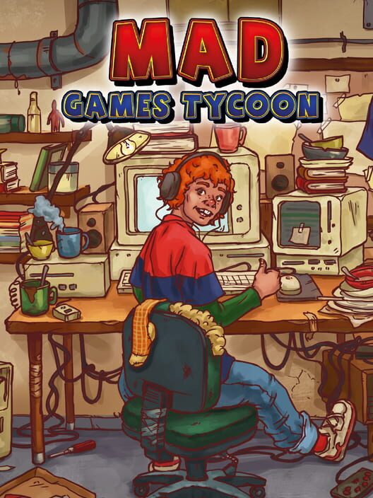 Jaquette de Mad Games Tycoon