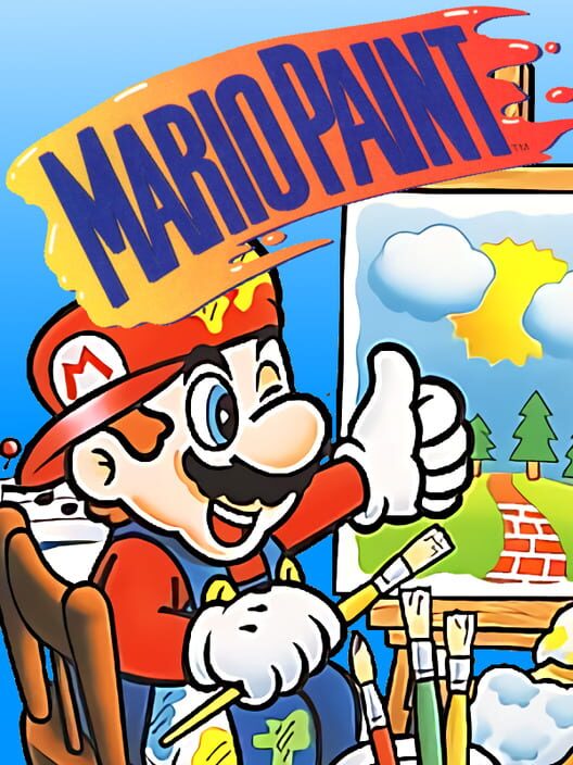 Jaquette de Mario Paint