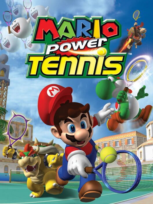 Carátula de Mario Power Tennis