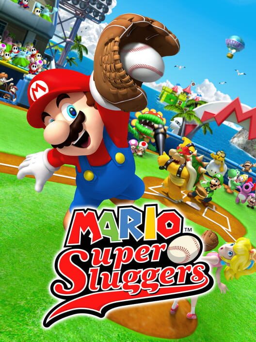Mario Super Sluggers cover art