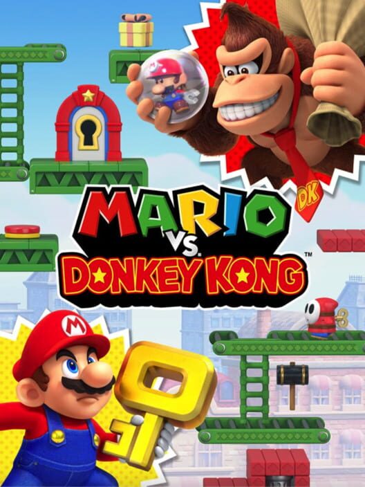 Carátula de Mario vs. Donkey Kong