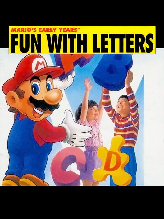 Mario's Early Years! Fun with Letters cover art