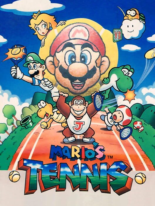 Carátula de Mario's Tennis