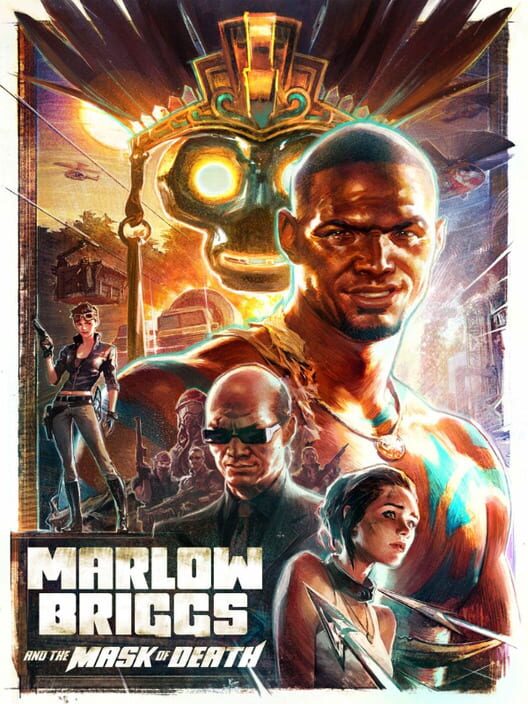 Carátula de Marlow Briggs and the Mask of Death