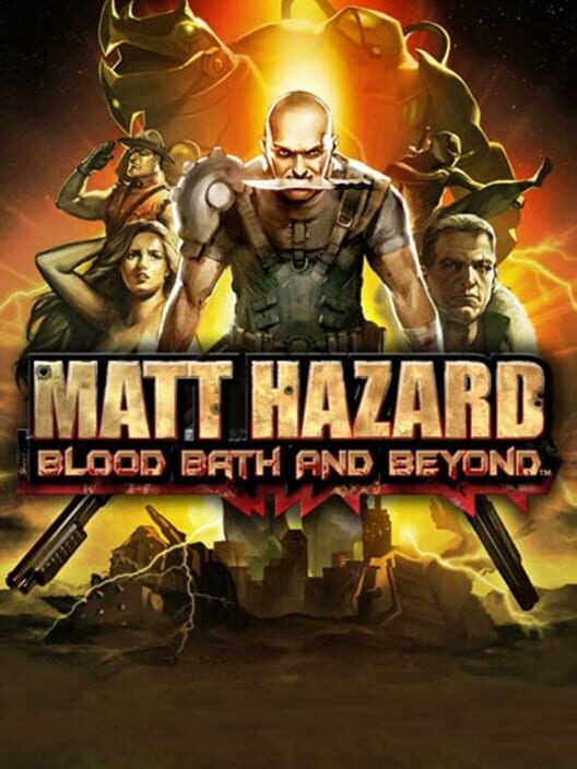 Jaquette de Matt Hazard: Blood Bath and Beyond