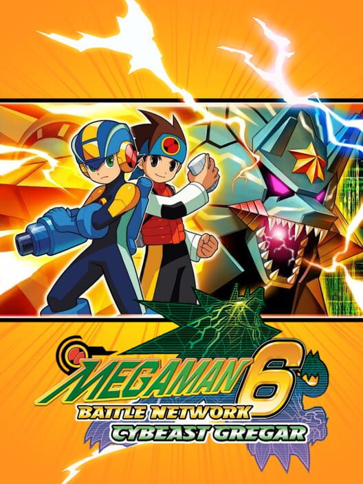 Carátula de Mega Man Battle Network 6: Cybeast Gregar