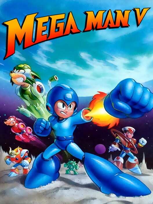 Carátula de Mega Man V