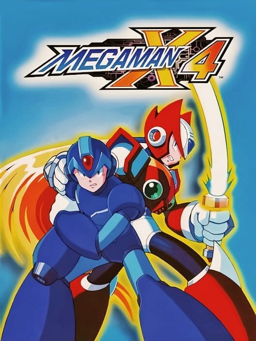 Mega Man X4 cover art