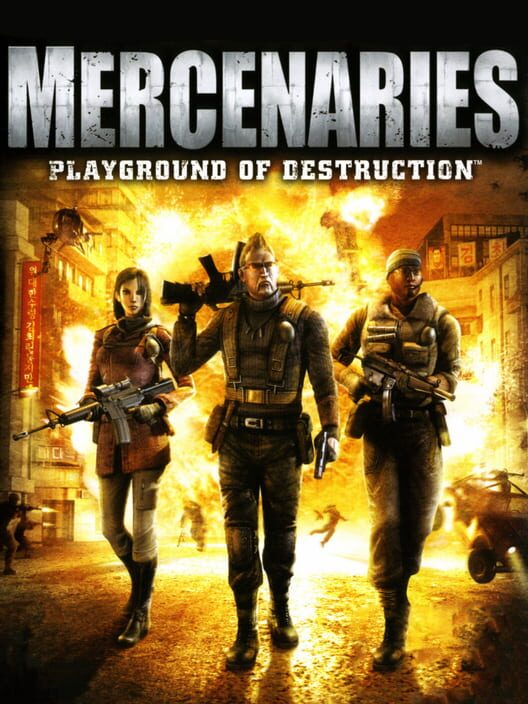 Jaquette de Mercenaries: Playground of Destruction