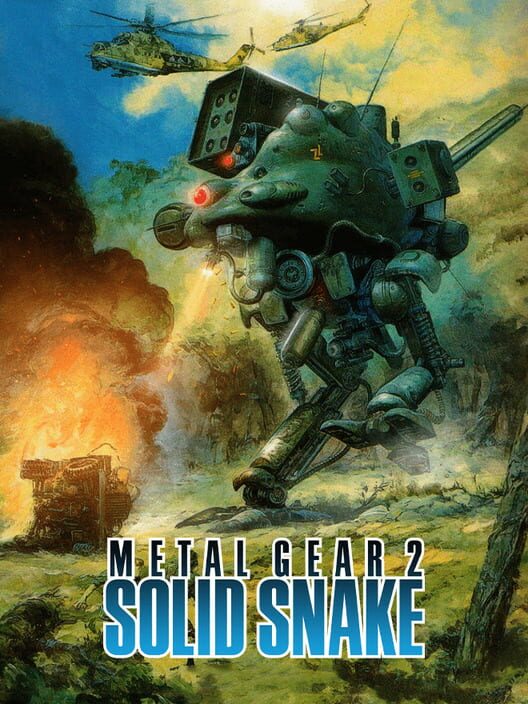 Jaquette de Metal Gear 2: Solid Snake