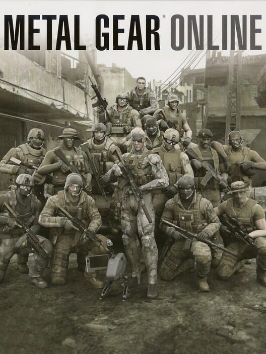 Carátula de Metal Gear Online