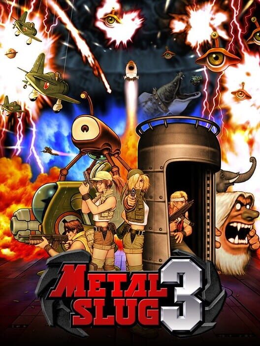 Jaquette de Metal Slug 3
