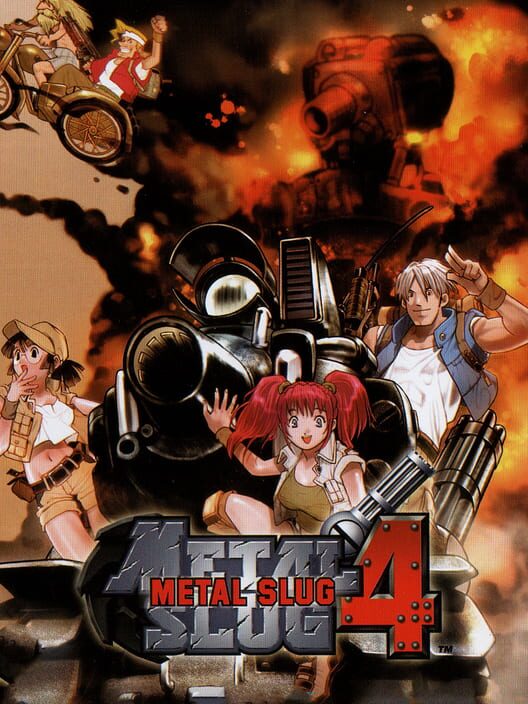 Jaquette de Metal Slug 4