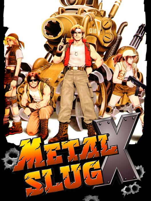 Jaquette de Metal Slug X