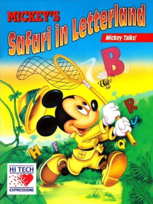 Jaquette de Mickey's Safari in Letterland