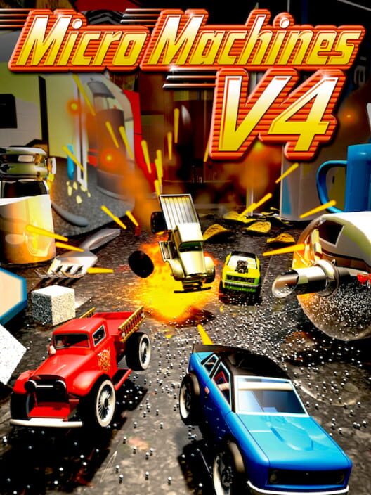 Carátula de Micro Machines V4
