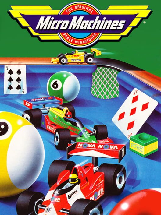 Carátula de Micro Machines