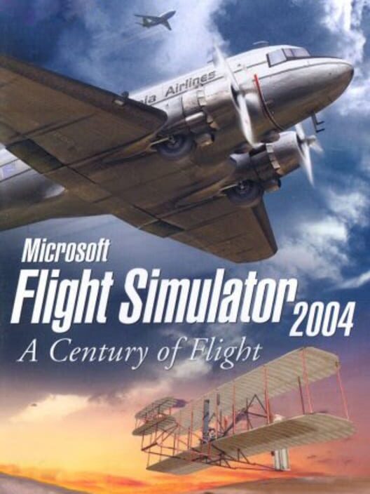 Jaquette de Microsoft Flight Simulator 2004: A Century of Flight