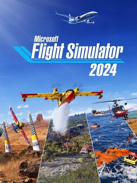 Jaquette de Microsoft Flight Simulator 2024