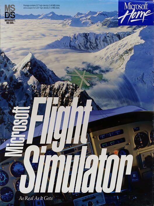 Carátula de Microsoft Flight Simulator 5.0