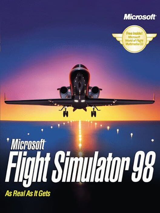 Carátula de Microsoft Flight Simulator 98