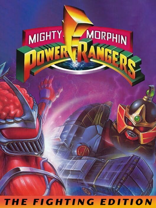 Carátula de Mighty Morphin Power Rangers: The Fighting Edition