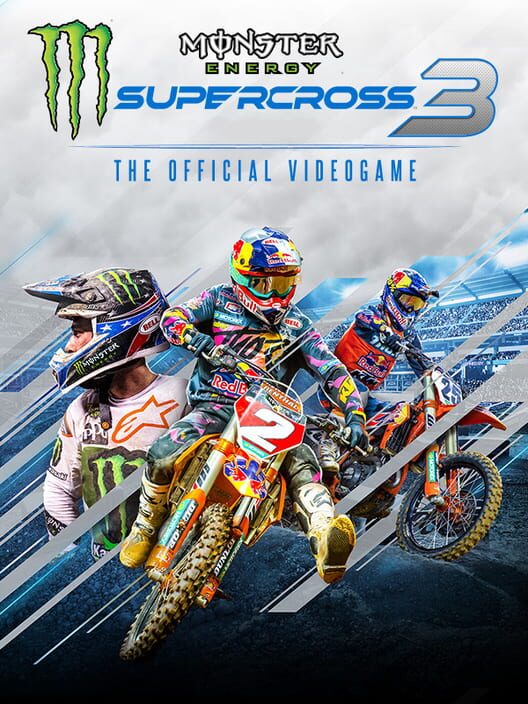 Monster Energy Supercross: The Official Videogame 3 cover art