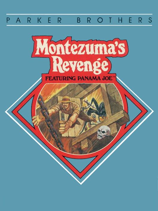 Jaquette de Montezuma's Revenge featuring Panama Joe