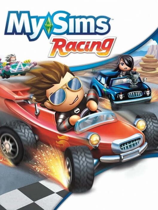 Jaquette de MySims Racing