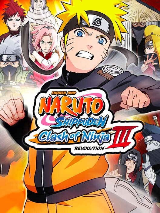 Jaquette de Naruto Shippuden: Clash of Ninja Revolution 3