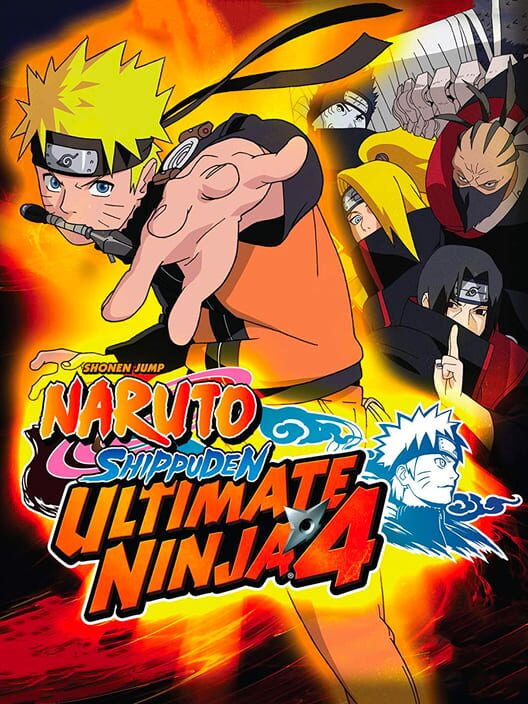 Carátula de Naruto Shippuden: Ultimate Ninja 4
