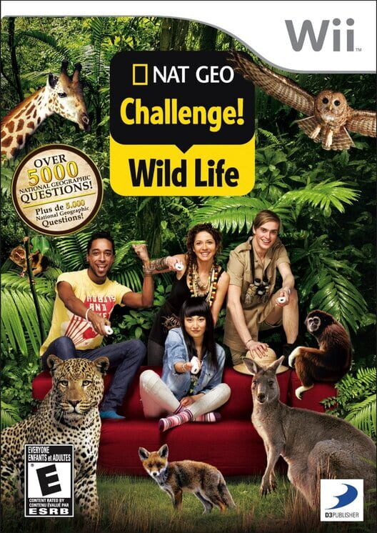 Jaquette de Nat Geo Challenge! Wild Life