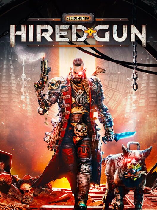 Carátula de Necromunda: Hired Gun