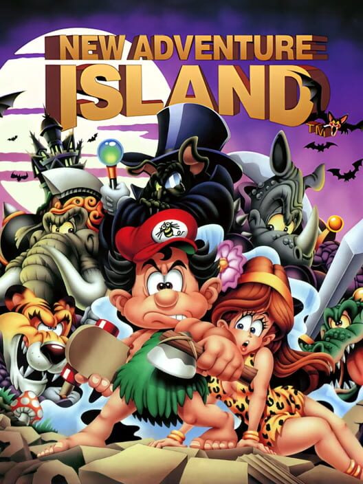 Carátula de New Adventure Island