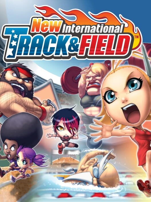 Jaquette de New International Track & Field